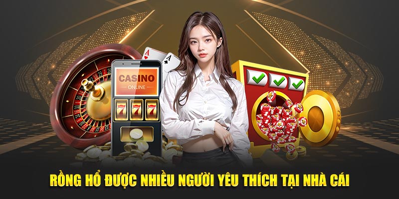 Rồng hổ được nhiều người yêu thích tại nhà cái